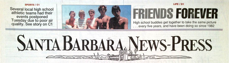five year photo news story in the santa barbara news press